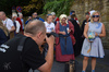 unter Kollegen steht man sich schon mal im Weg | Fotos: Umzug 2025  | Thäler Kerbe Verein